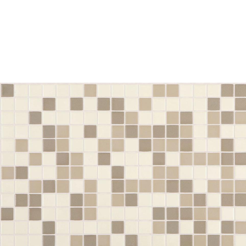 Mosaic Totally Neutral Matte Beige/Tan Tile