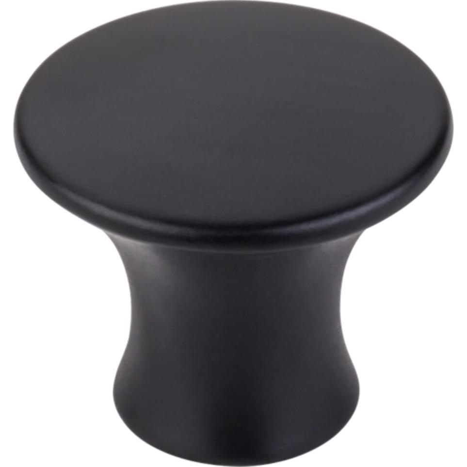 Knob Flat Black Black Knobs