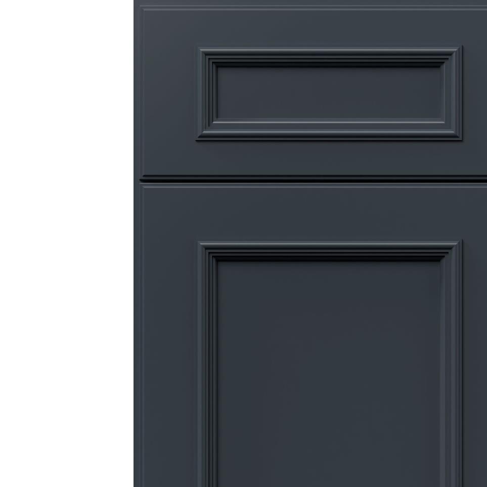 Square Indigo Paint - Other Square Cabinets