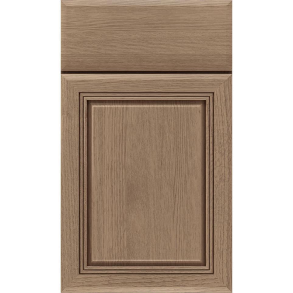 Square Boardwalk Light Finish Square Cabinets