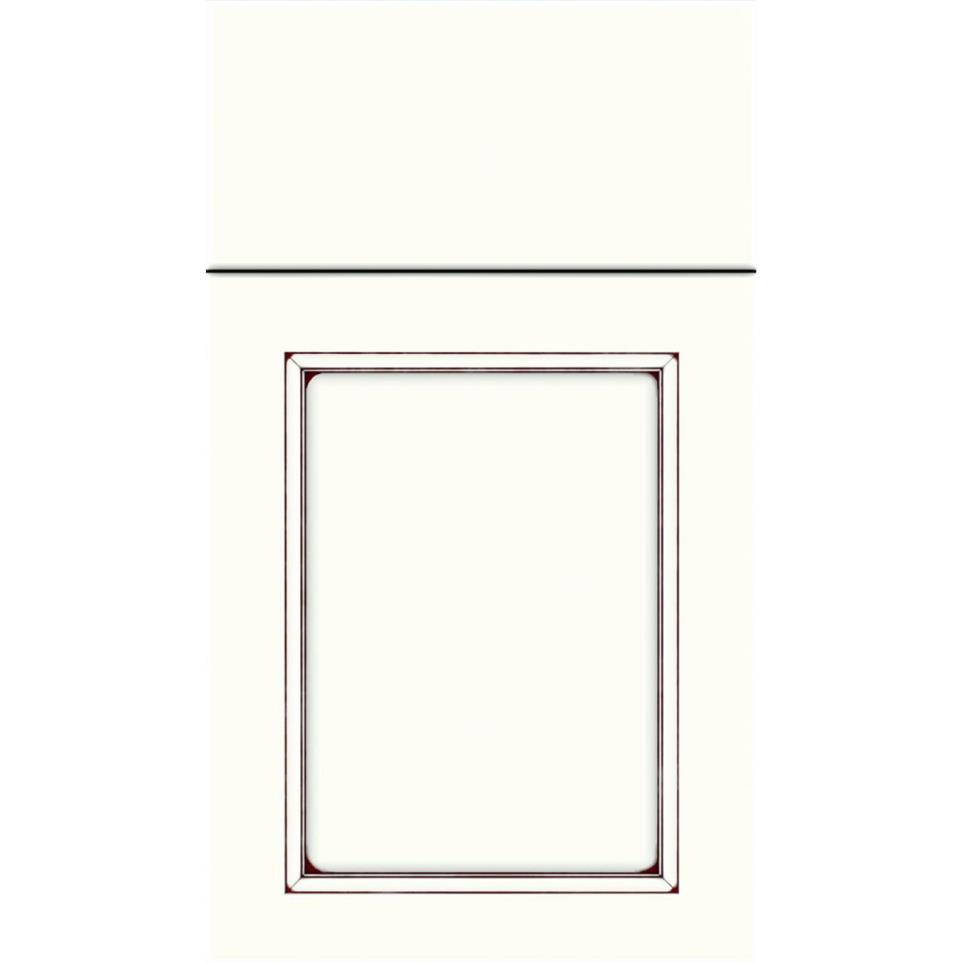 Square Alabaster Mocha Glaze Glaze - Paint Square Cabinets