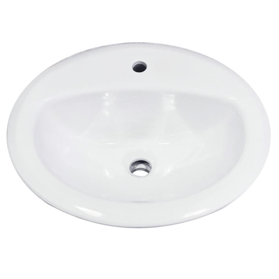 Bath Porcelain Enamel Glaze White  Bathroom Sinks