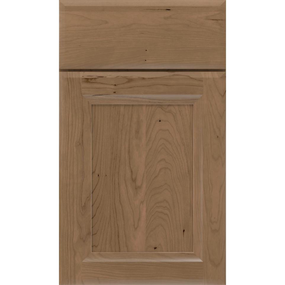 Square Gunny Medium Finish Square Cabinets