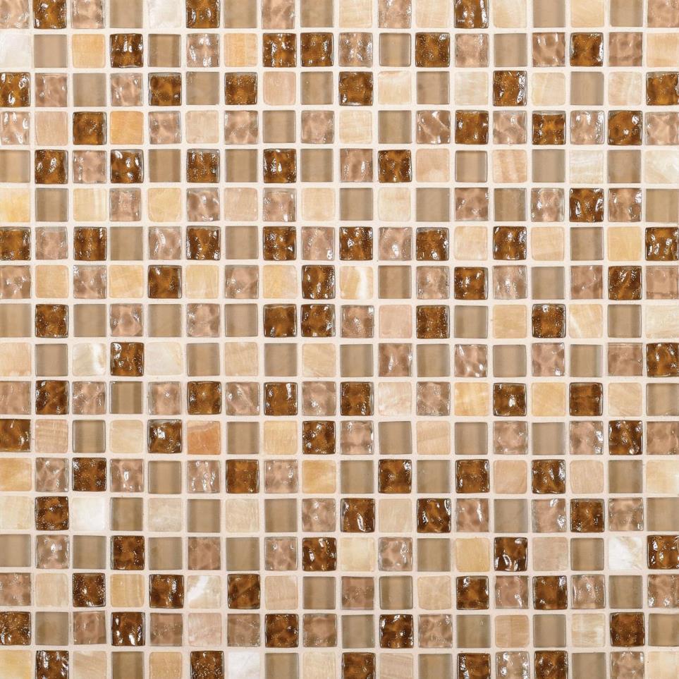 Mosaic Allure Mixed Brown Tile