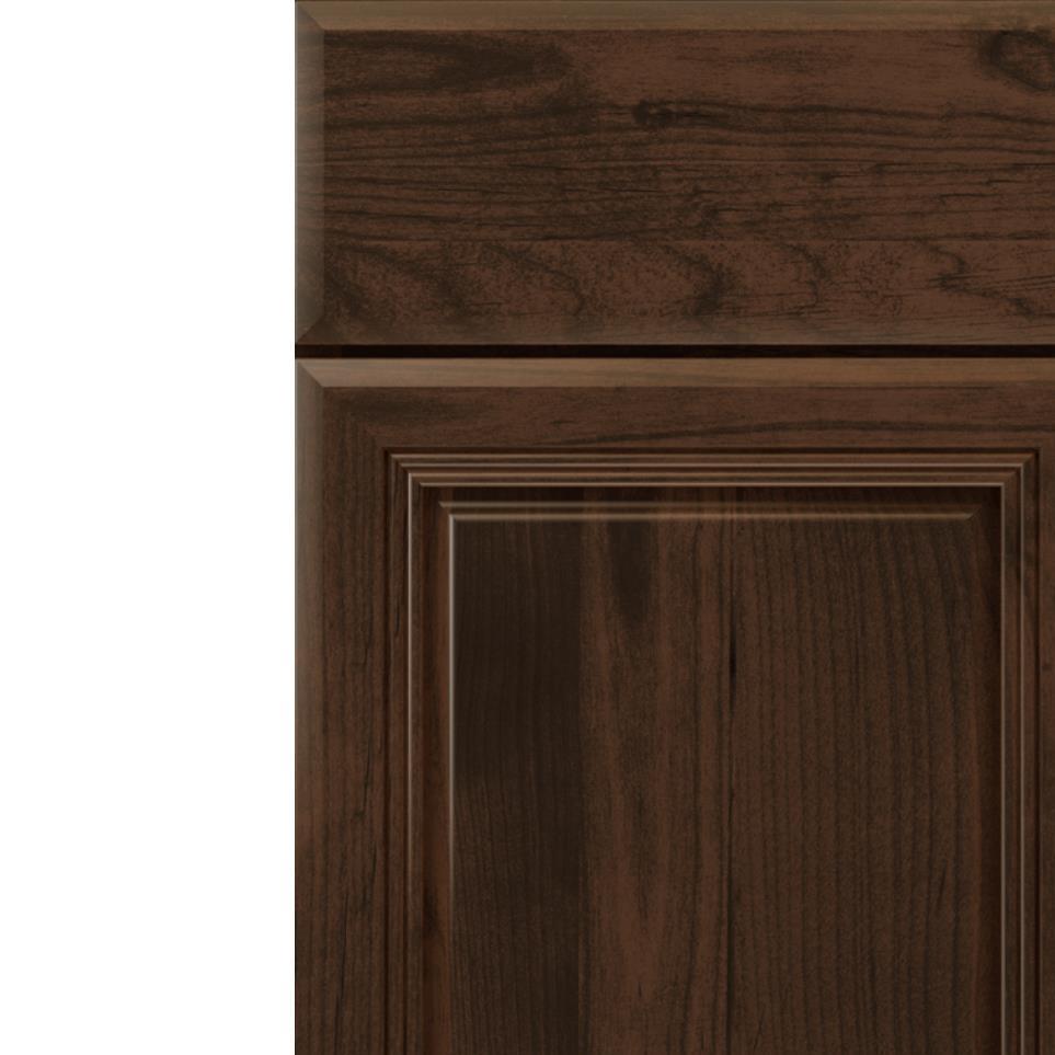 Square Rodeo Dark Finish Square Cabinets