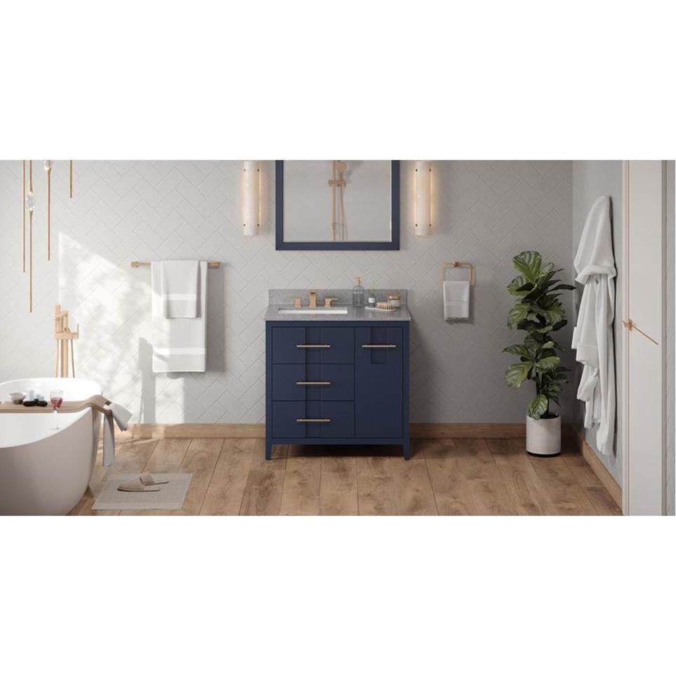 Base with Sink Top Hale Blue Blue / Purple Vanities