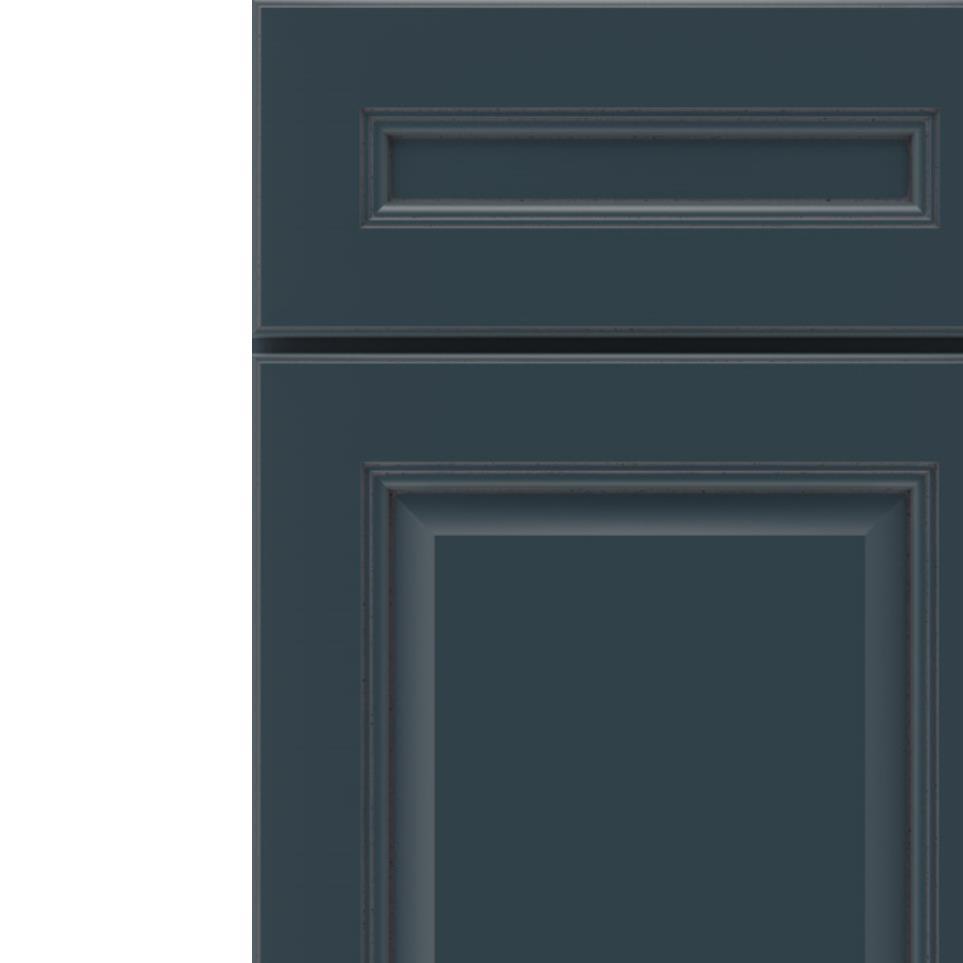 5 Piece Maritime Grey Stone Paint - Other 5 Piece Cabinets