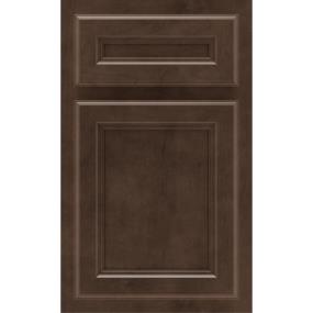 5 Piece Thatch Dark Finish 5 Piece Cabinets