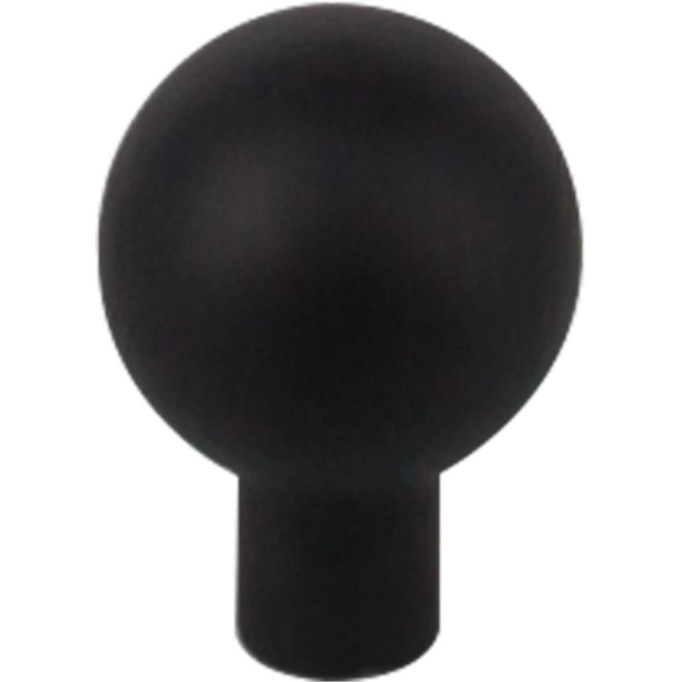 Knob Flat Black Black Knobs