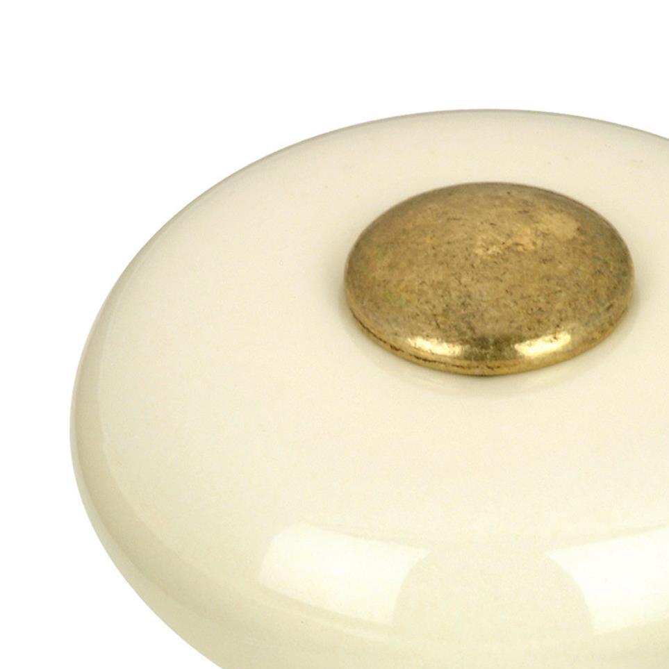 Knob Almond Brass / Gold Knobs