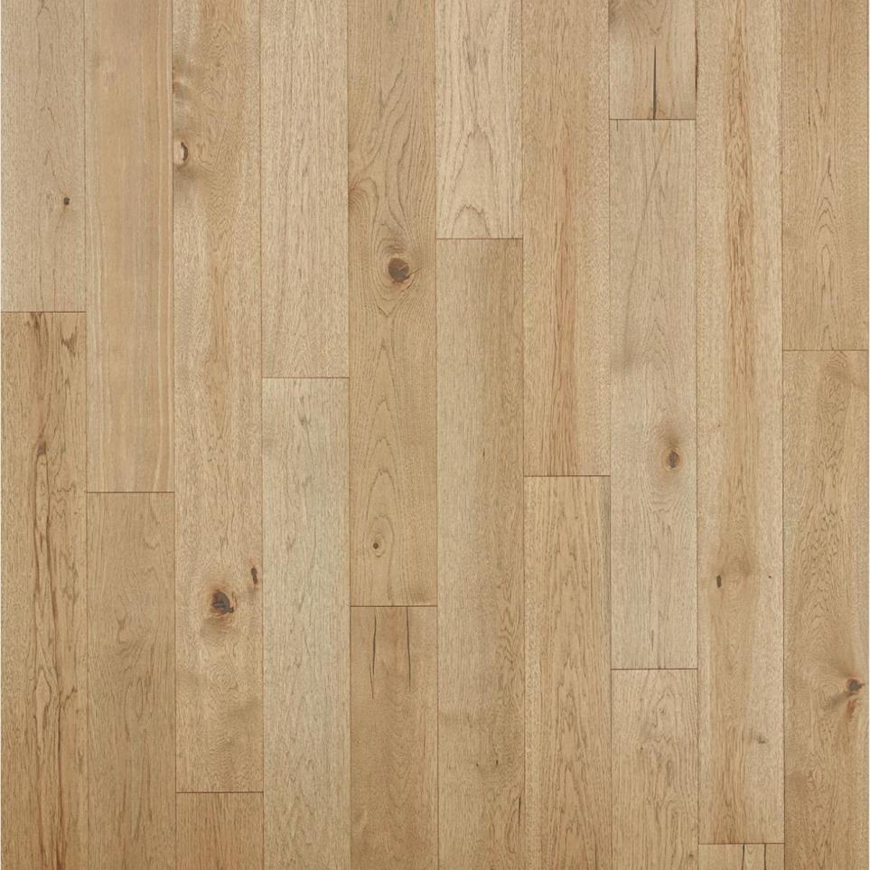 Plank Flax Hickory Light Finish Hardwood