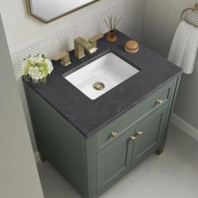 Base with Sink Top Smokey Celadon Green Vanities