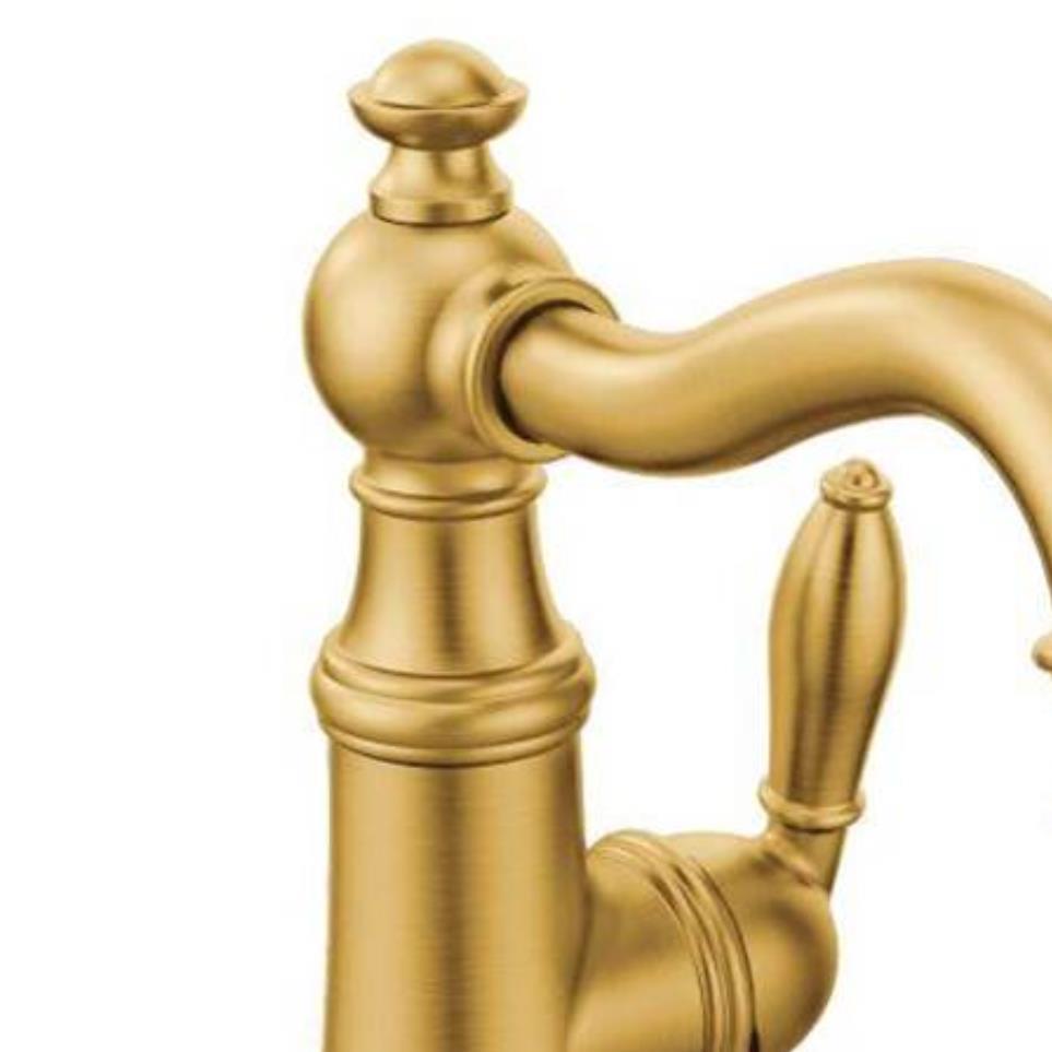 Bath Brushed Gold Brass / Gold Faucets