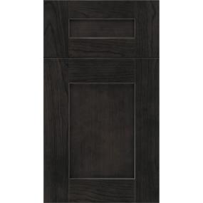 Square Charcoal Dark Finish Square Cabinets