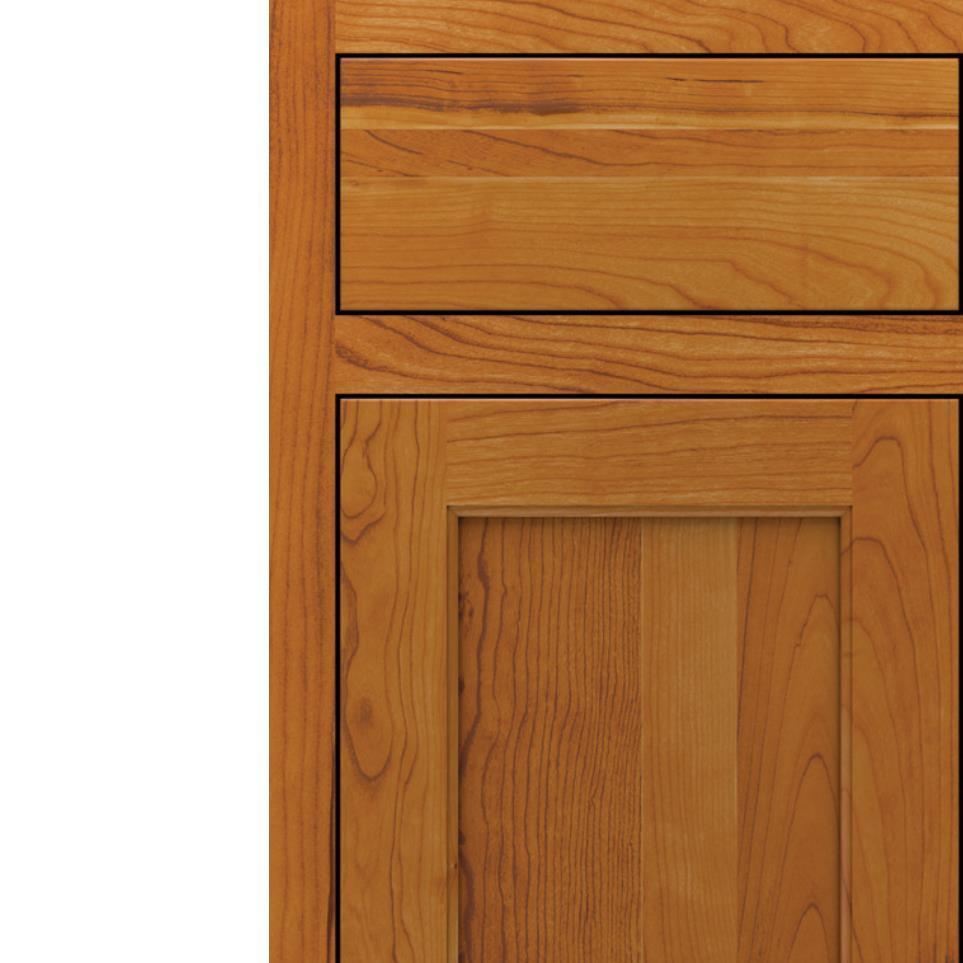 Square Wheatfield Light Finish Square Cabinets