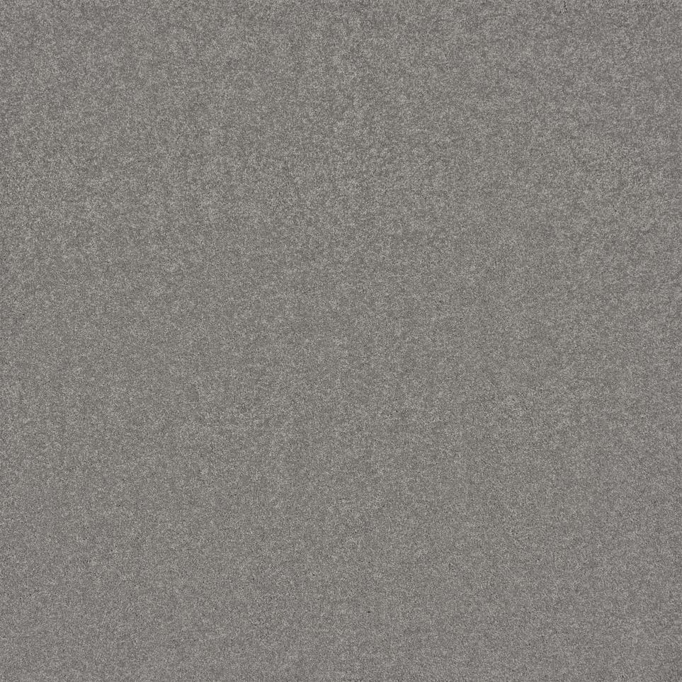 Textured Saxony Smoke Gray Carpet