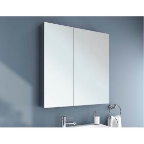 Medicine Cabinet Brushed Nickel Metal Tones Mirrors and Medicine Cabinets