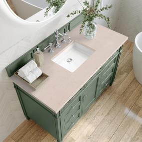 Base with Sink Top Smokey Celadon Green Vanities