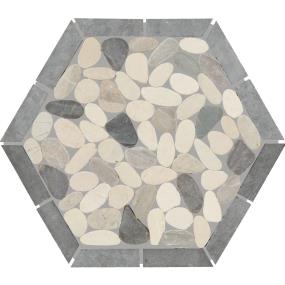 Mosaic Harbor Tumbled Gray Tile