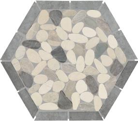 Mosaic Harbor Tumbled Gray Tile