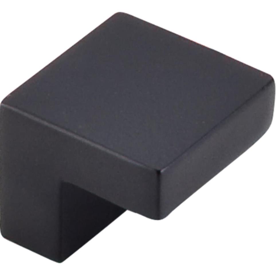 Knob Flat Black Black Knobs