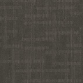 Loop In Place Brown Carpet Tile