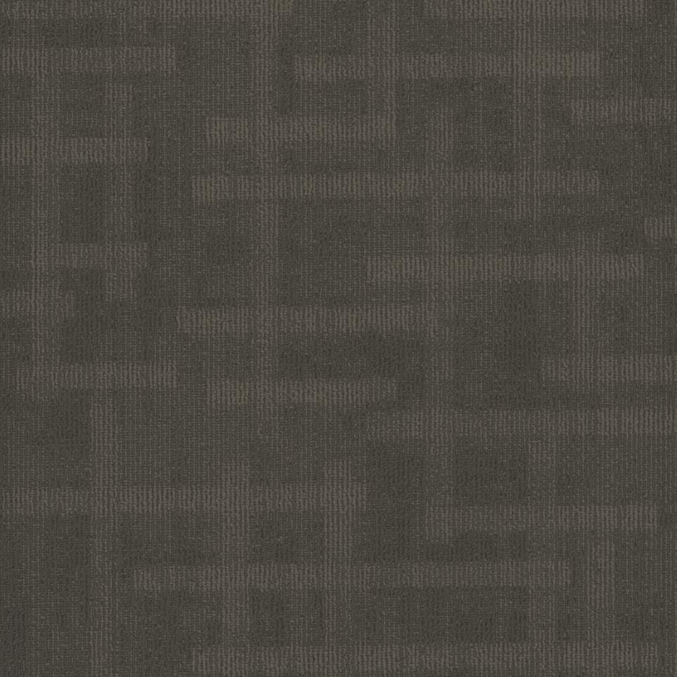 Loop In Place Brown Carpet Tile