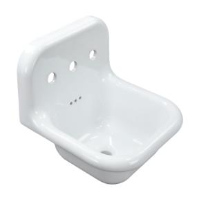 Bath Porcelain Enamel Glaze White  Bathroom Sinks