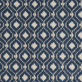 Woven Mediterranean Blue Carpet