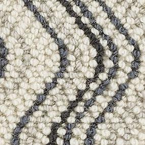 Pattern Ocean Wave Blue Carpet