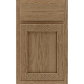 Square Buckskin Medium Finish Square Cabinets