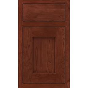 Inset Marsala Dark Finish Inset Cabinets