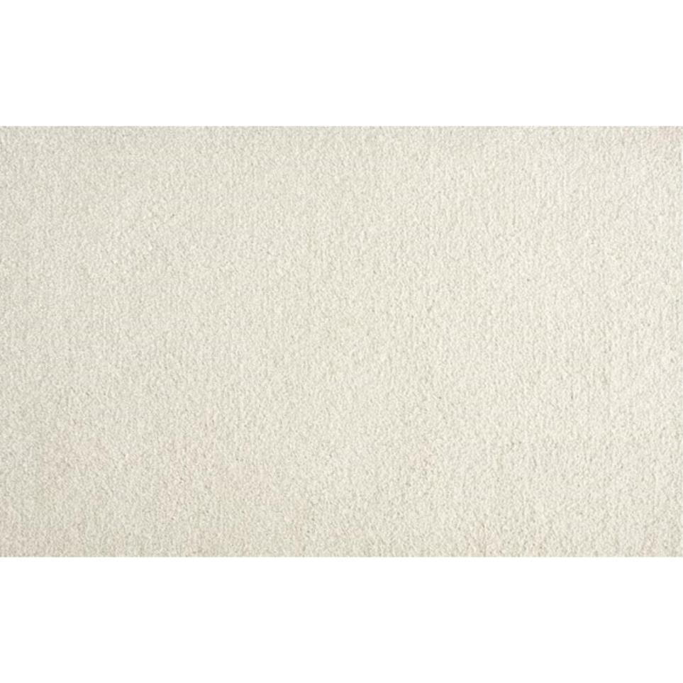 Plush Saxony Ice White Carpet