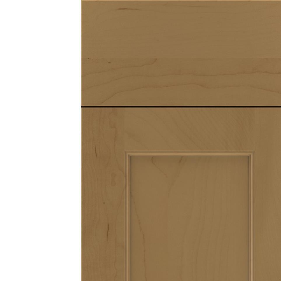 Square Tuscan Light Finish Square Cabinets