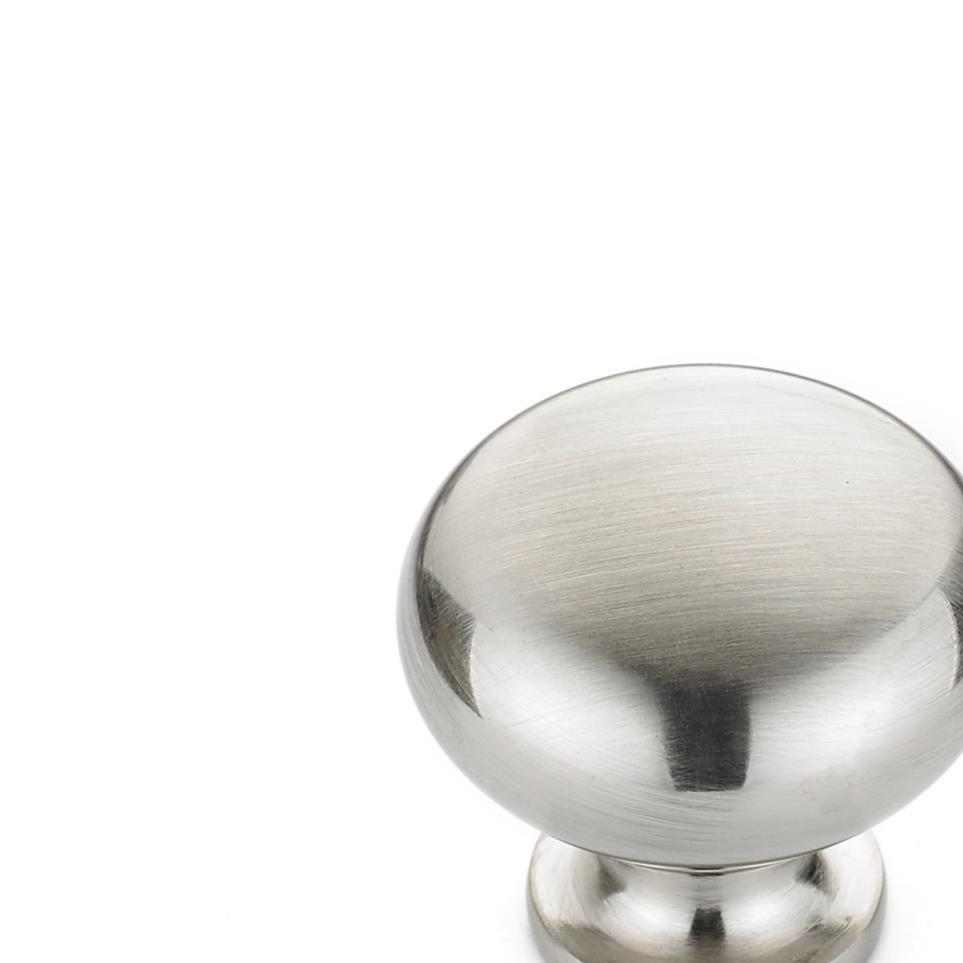 Knob Brushed Nickel Nickel Knobs