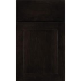 Square Chocolate Dark Finish Square Cabinets