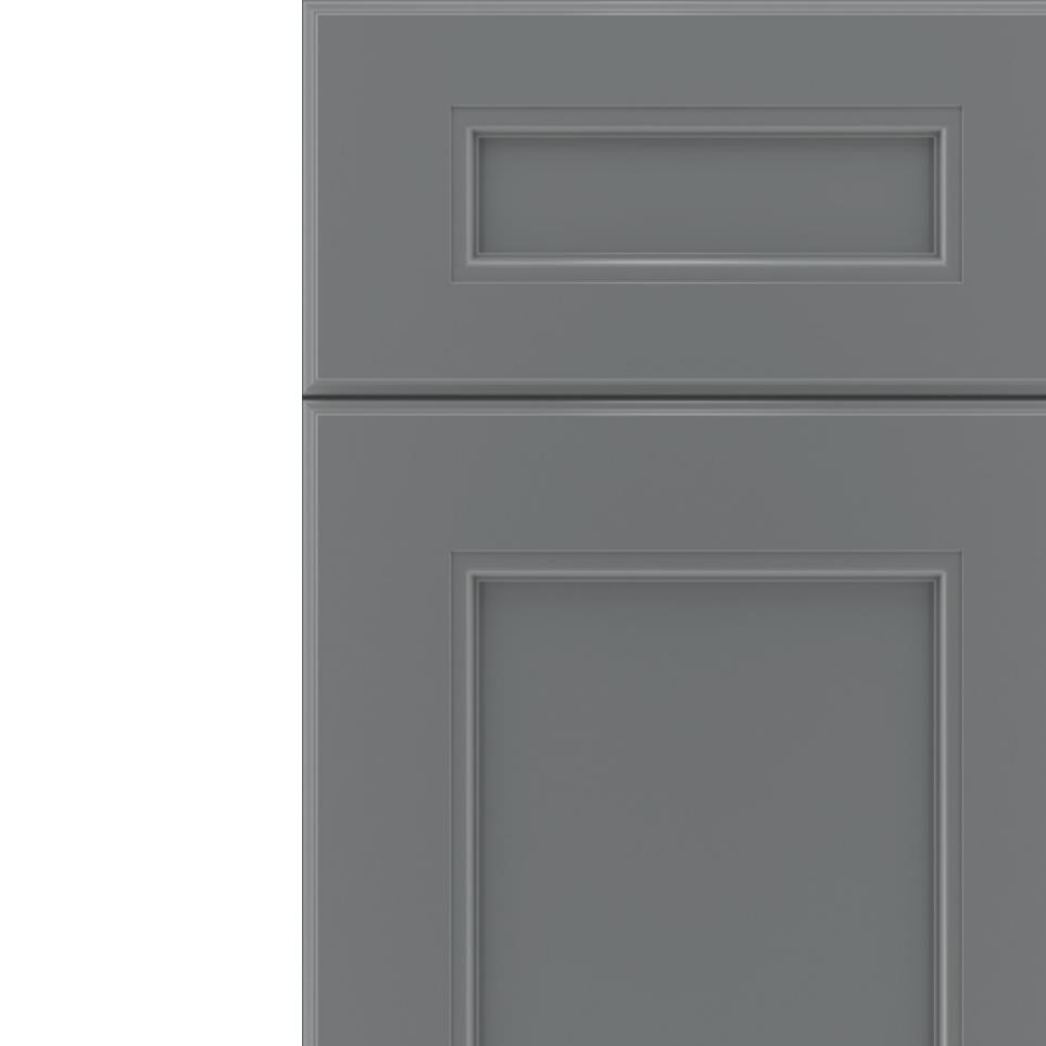 5 Piece Cloudburst Paint - Grey 5 Piece Cabinets