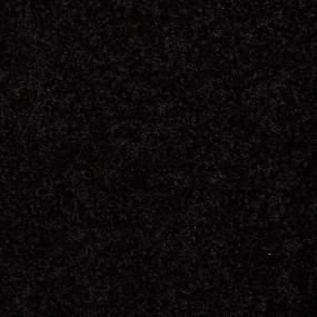 Textured Saxony Carbon Copy Black Carpet