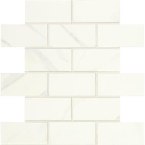 Mosaic Carrara Matte White Tile