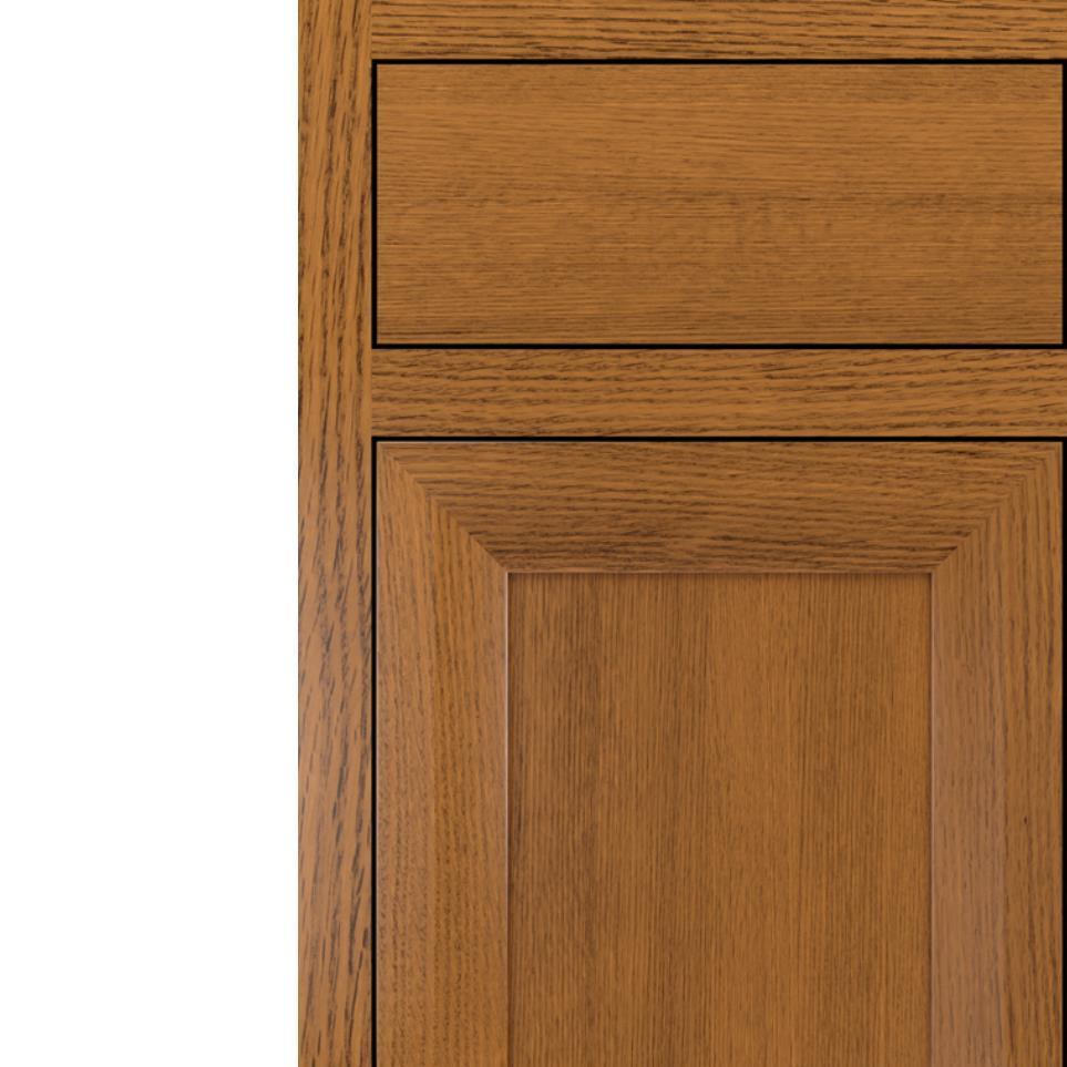 Square Pheasant Light Finish Square Cabinets