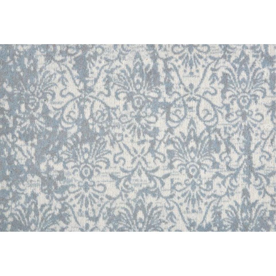 Pattern Mist Blue Carpet