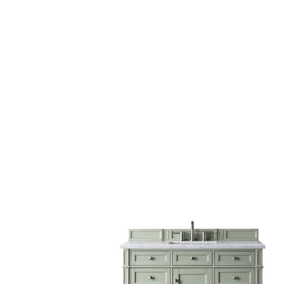 Base with Sink Top Sage Green Green Vanities