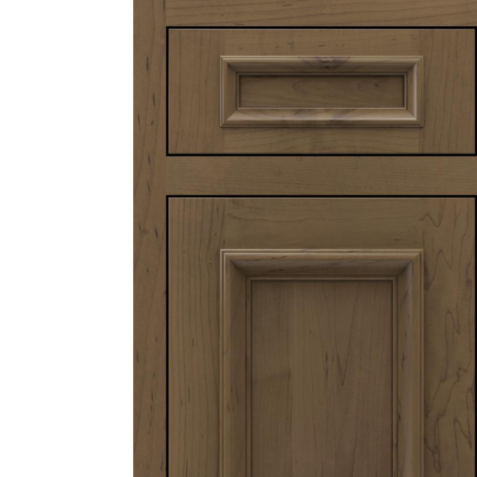 Inset Morel Medium Finish Inset Cabinets