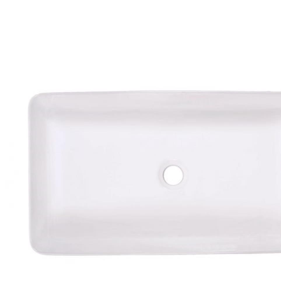 Bath White  Bathroom Sinks