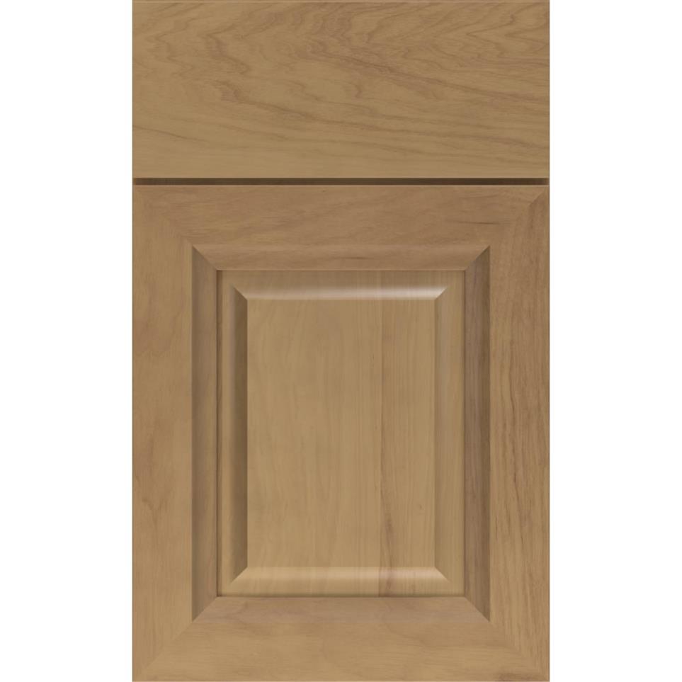 Square Buckskin Medium Finish Square Cabinets