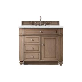 Base with Sink Top Whitewashed Walnut Light Finish Vanities