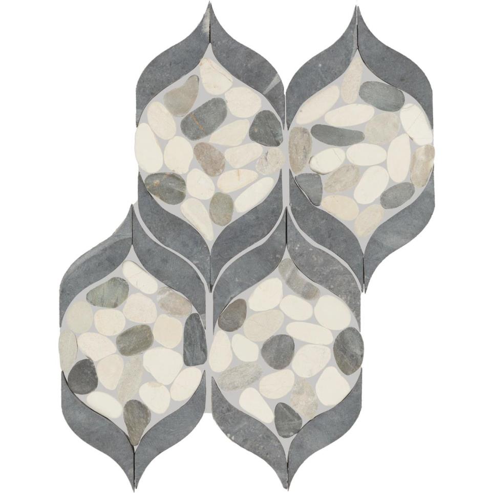 Mosaic Harbor Tumbled Gray Tile