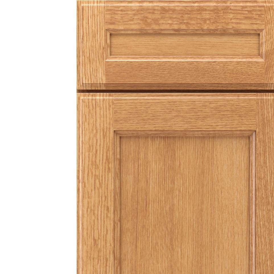 Square Natural Light Finish Square Cabinets