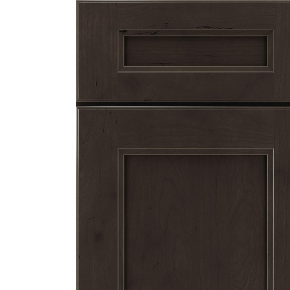 5 Piece Thatch Dark Finish 5 Piece Cabinets