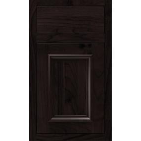 Square Teaberry Dark Finish Square Cabinets